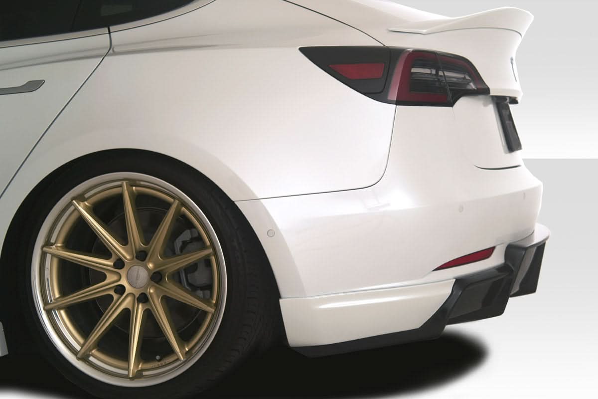 2017-2023 Tesla Model 3 GT Concept Style Rear Diffuser - FRP