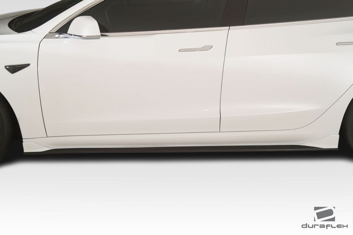 2017-2023 Tesla Model 3 GT Concept Style Side Skirt Rocker Panels - FRP