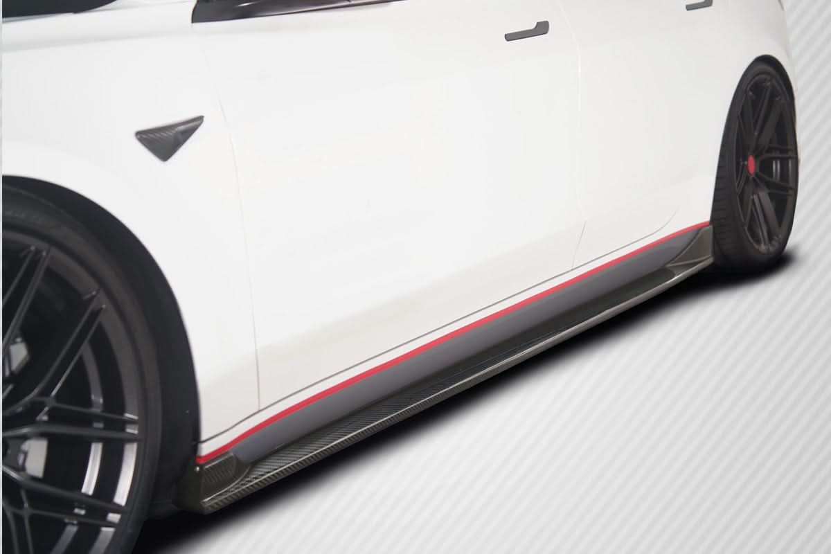 2018-2023 Tesla Model 3 GT Concept Style Body Kit - Carbon Fiber