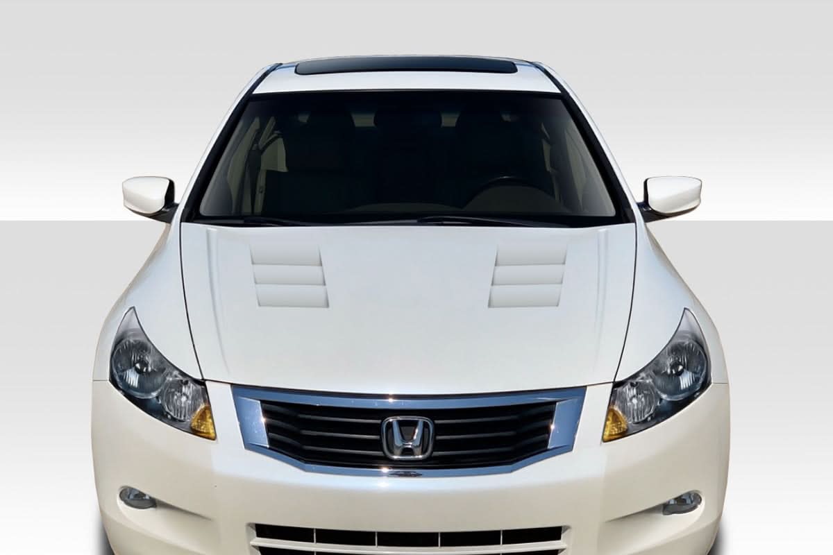 2008-2012 Honda Accord TS-1 Style Hood - FRP