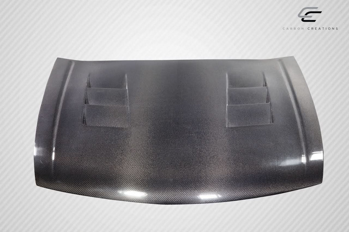 2008-2012 Honda Accord TS-1 Style Hood - Carbon Fiber