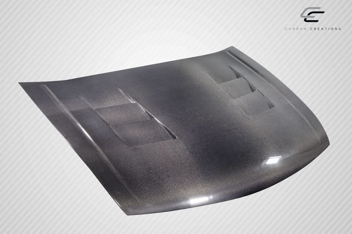 2008-2012 Honda Accord TS-1 Style Hood - Carbon Fiber