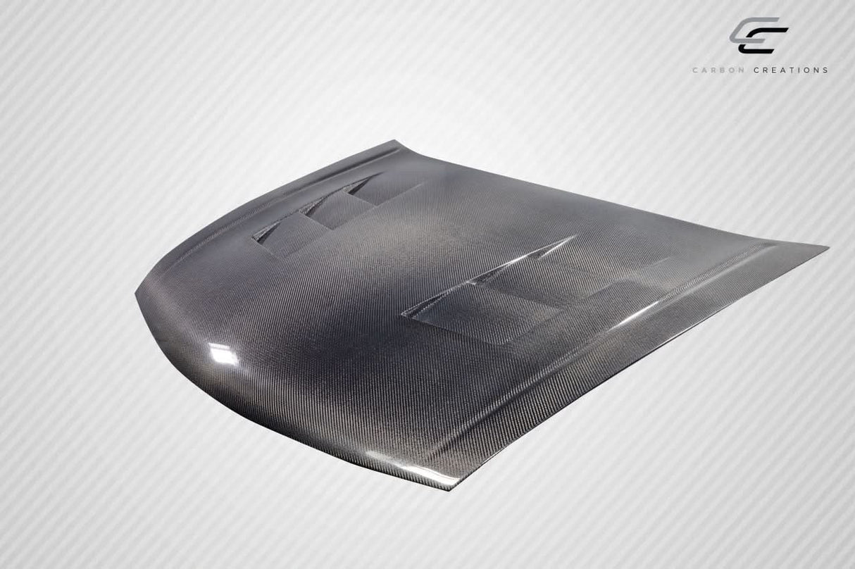 2008-2012 Honda Accord TS-1 Style Hood - Carbon Fiber