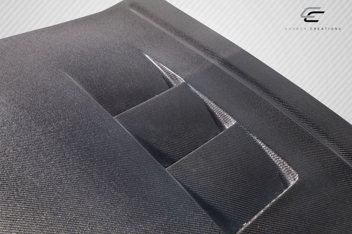 2008-2012 Honda Accord TS-1 Style Hood - Carbon Fiber