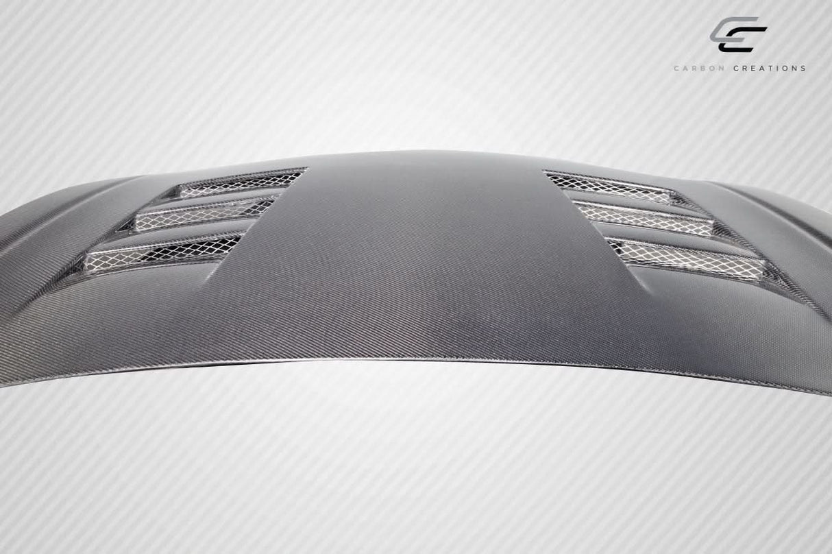 2008-2012 Honda Accord TS-1 Style Hood - Carbon Fiber