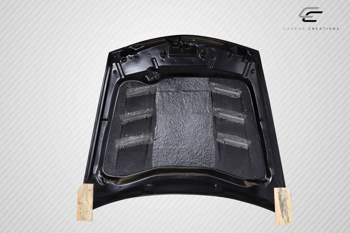2008-2012 Honda Accord TS-1 Style Hood - Carbon Fiber