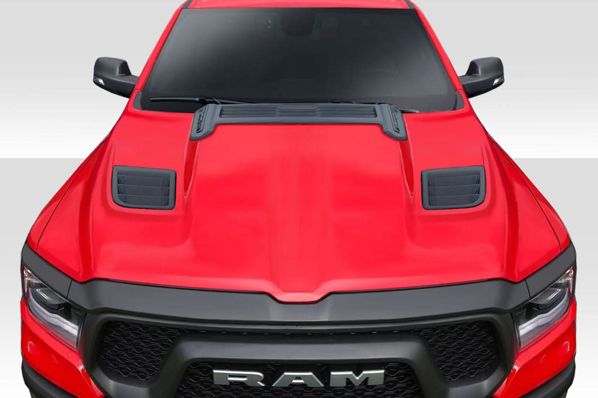 2019-2025 Dodge Ram Rebel Look Hood - 1 Piece - FRP