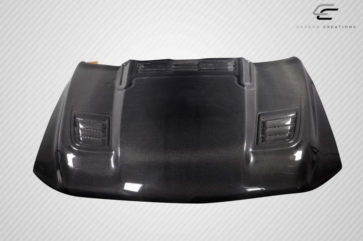 2019-2025 Dodge Ram Rebel Look Hood - Carbon Fiber