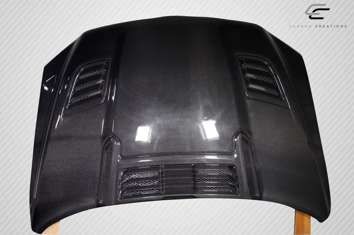 2019-2025 Dodge Ram Rebel Look Hood - Carbon Fiber