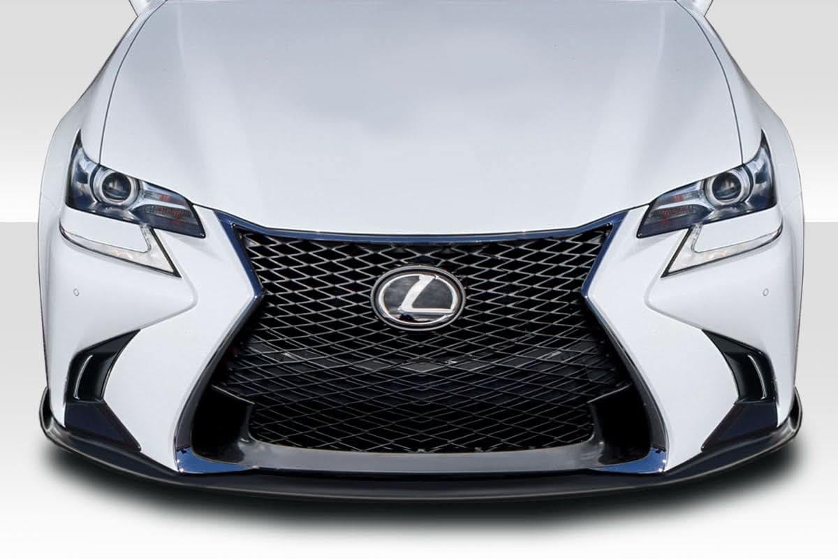 2016-2020 Lexus GS Series Lexion Style Front Lip Under Spoiler - FRP