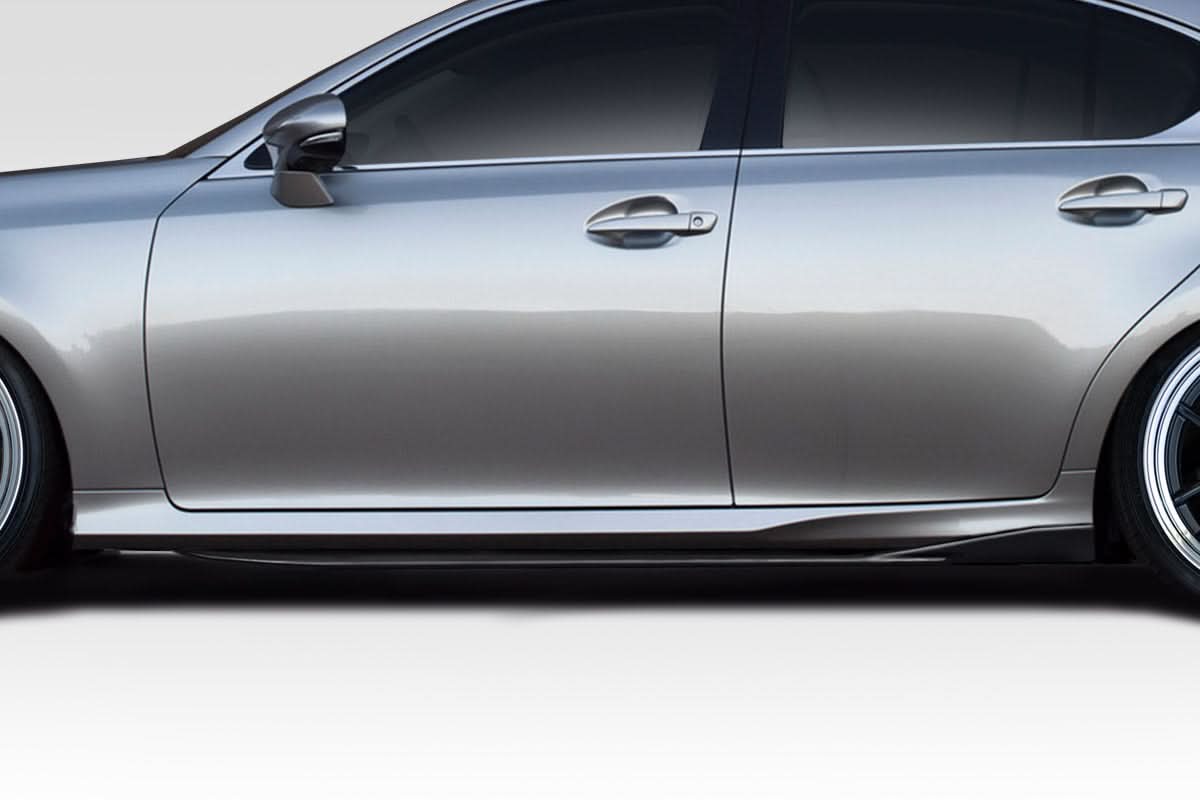 2013-2020 Lexus GS Series IKS Style Side Skirt Rocker Panels - FRP