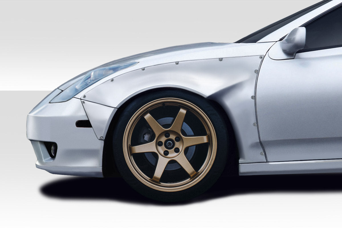 2000-2005 Toyota Celica RBS Style Front Fenders - 4 Piece - FRP