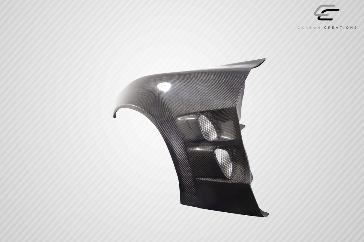2005-2013 Chevrolet Corvette C6 ZR2 Style Front Fenders - Carbon Fiber