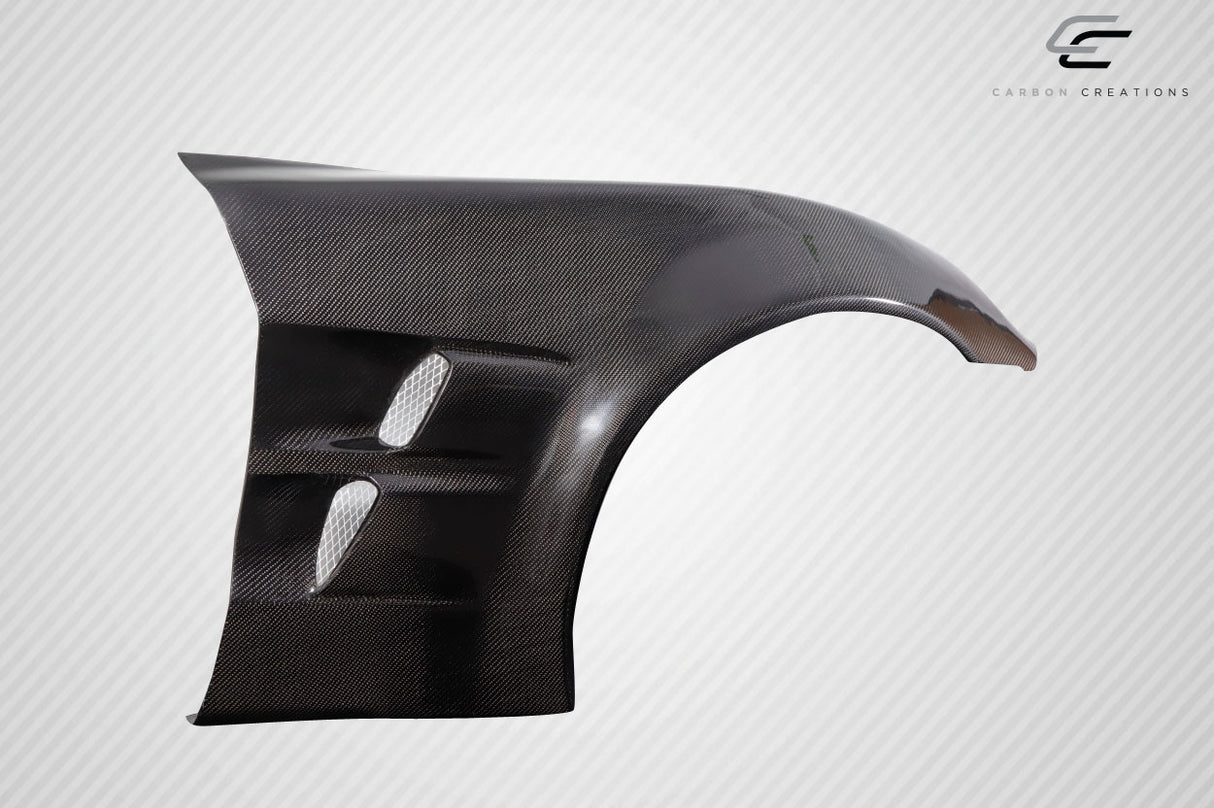 2005-2013 Chevrolet Corvette C6 ZR2 Style Front Fenders - Carbon Fiber