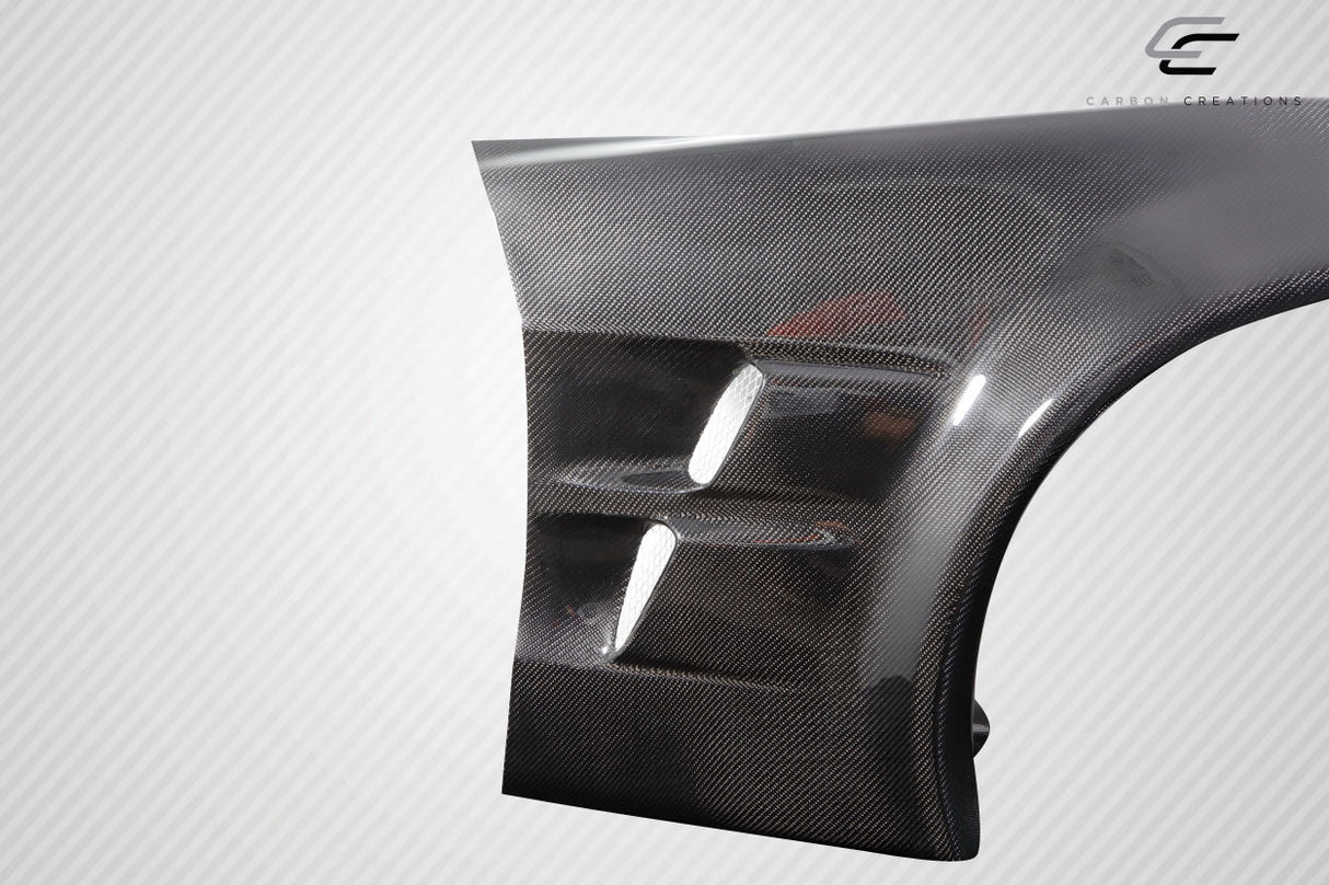 2005-2013 Chevrolet Corvette C6 Carbon Creations ZR2 Front Fenders - 2 Piece