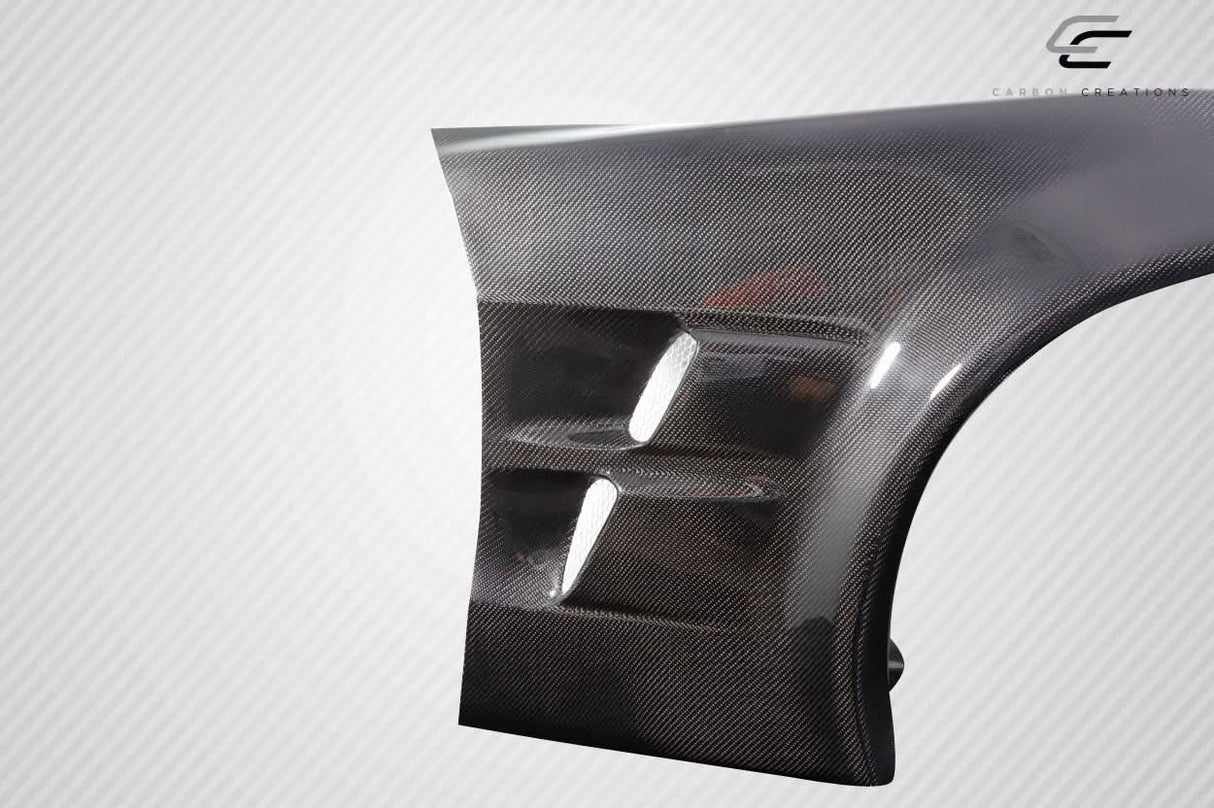 2005-2013 Chevrolet Corvette C6 ZR2 Style Front Fenders - Carbon Fiber