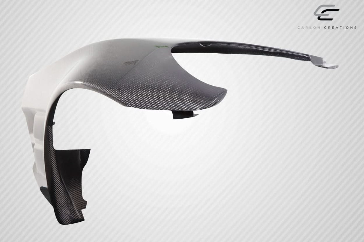 2005-2013 Chevrolet Corvette C6 ZR2 Style Front Fenders - Carbon Fiber