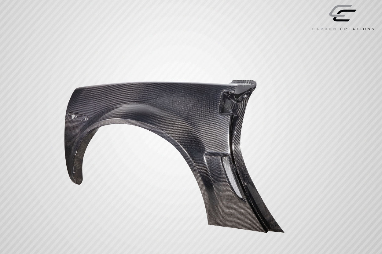 2005-2013 Chevrolet Corvette C6 Carbon Creations ZR2 Rear Fenders - 2 Piece