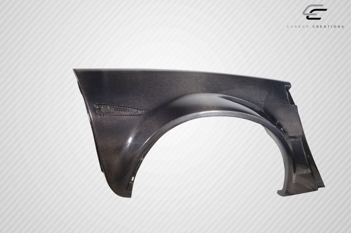 2005-2013 Chevrolet Corvette C6 ZR2 Style Rear Fenders - Carbon Fiber