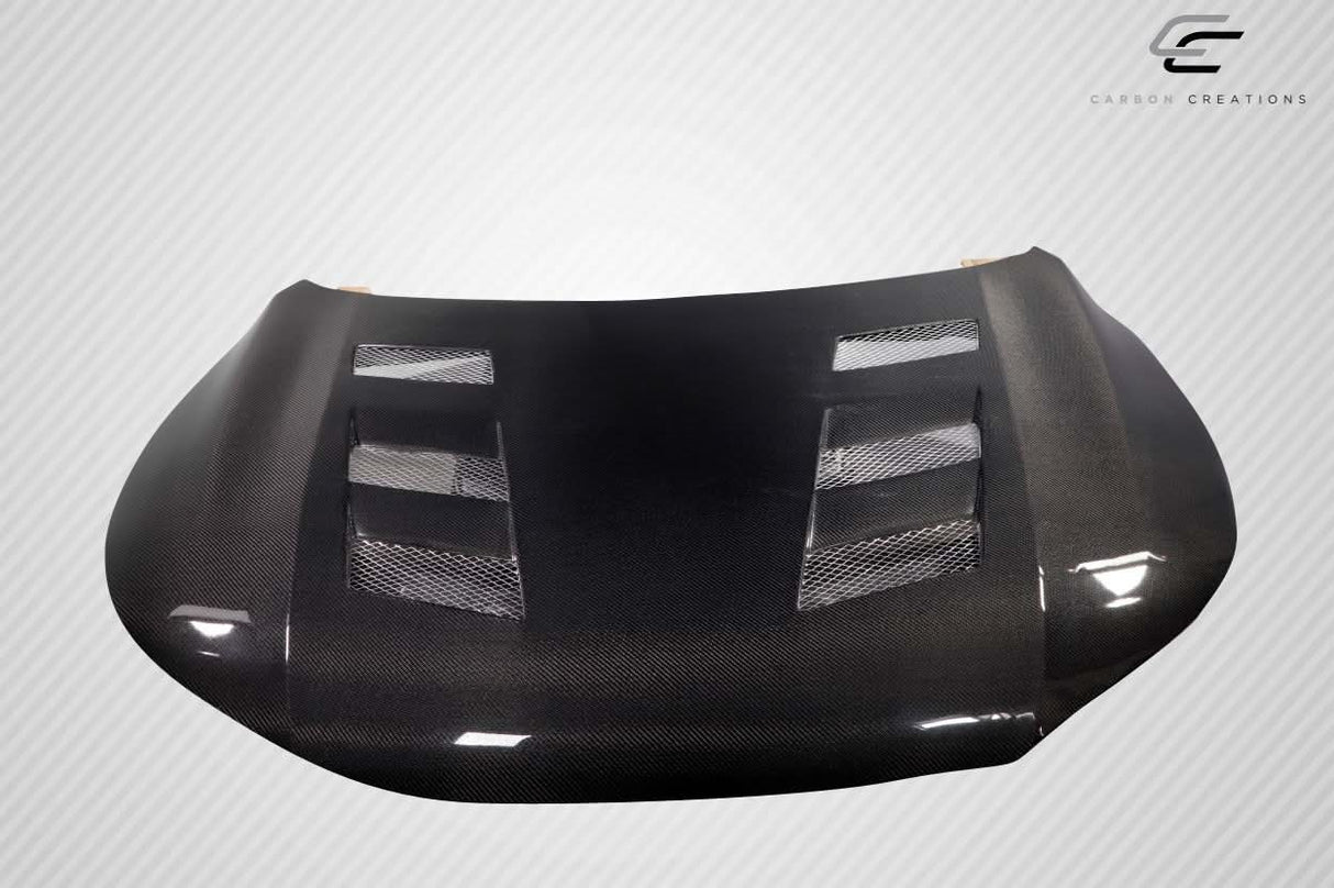 2013-2015 Honda Accord AM-S Style Hood - Carbon Fiber
