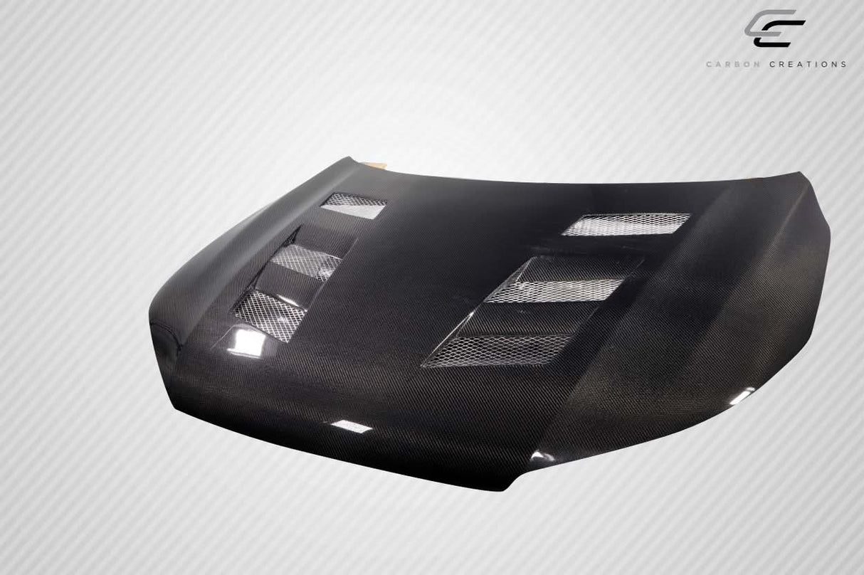 2013-2015 Honda Accord AM-S Style Hood - Carbon Fiber
