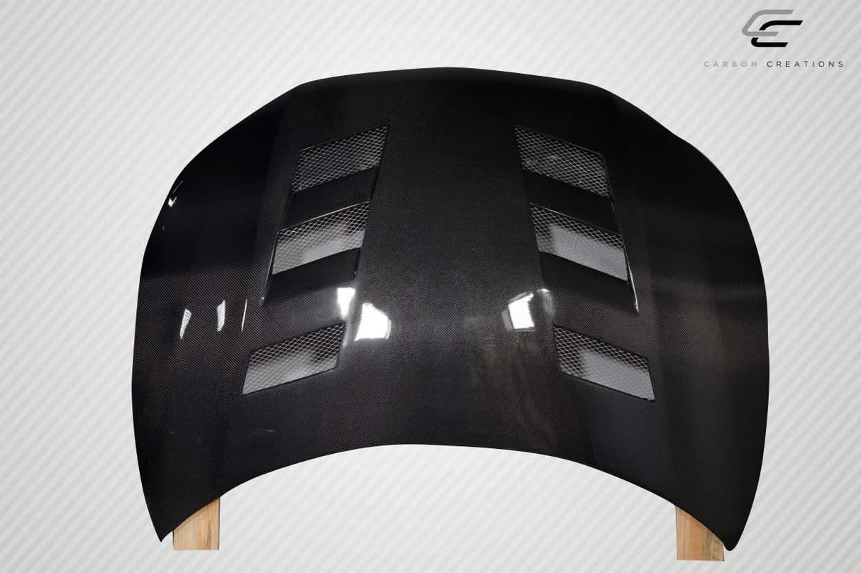 2013-2015 Honda Accord AM-S Style Hood - Carbon Fiber