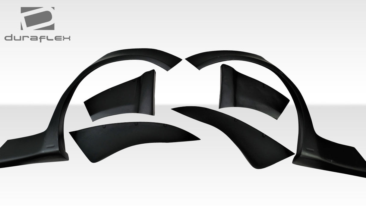 2008-2011 Subaru Impreza MSR Style Rear Fender Flares - 6 Piece - FRP
