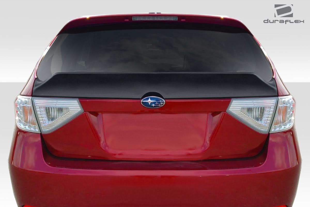 2008-2014 Subaru Impreza WRX STI MSR Style Rear Wing Spoiler - FRP
