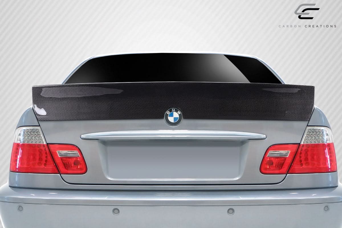 1999-2005 BMW 3 Series E46 RBS Style Wing Spoiler - Carbon Fiber