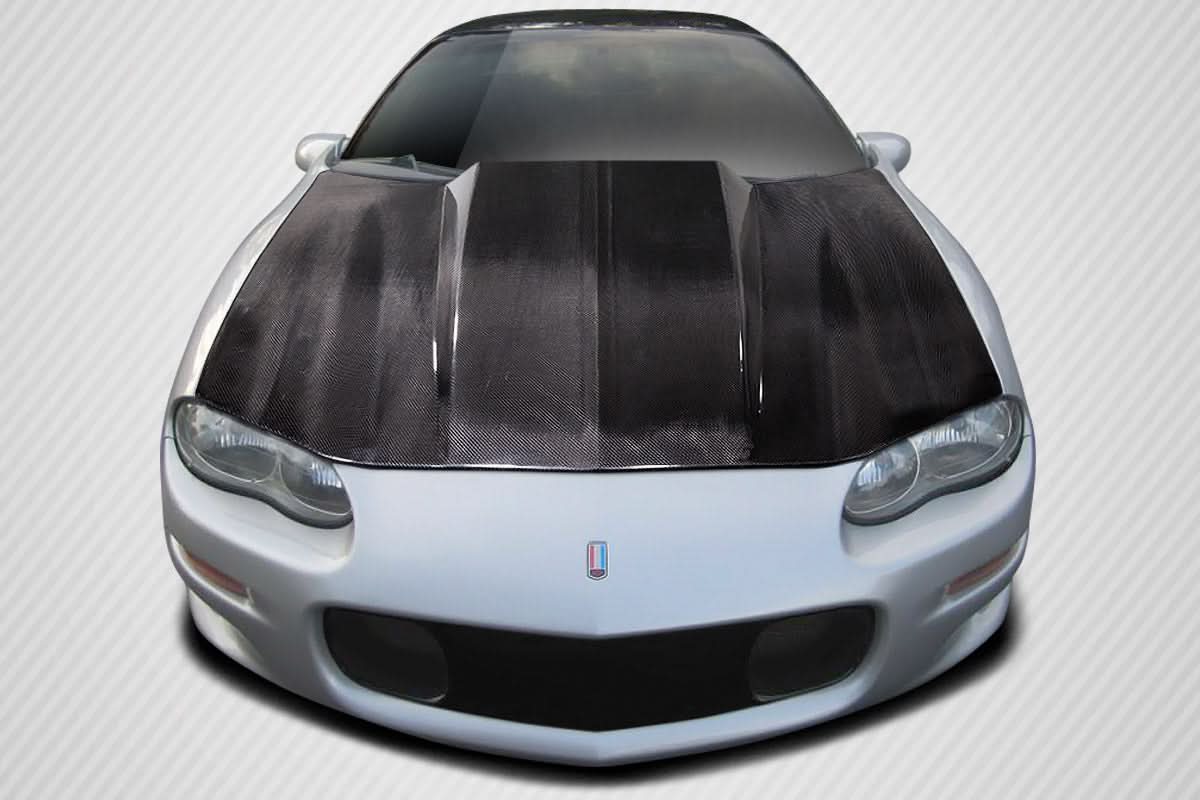 1998-2002 Chevrolet Camaro Cowl Hood - Carbon Fiber