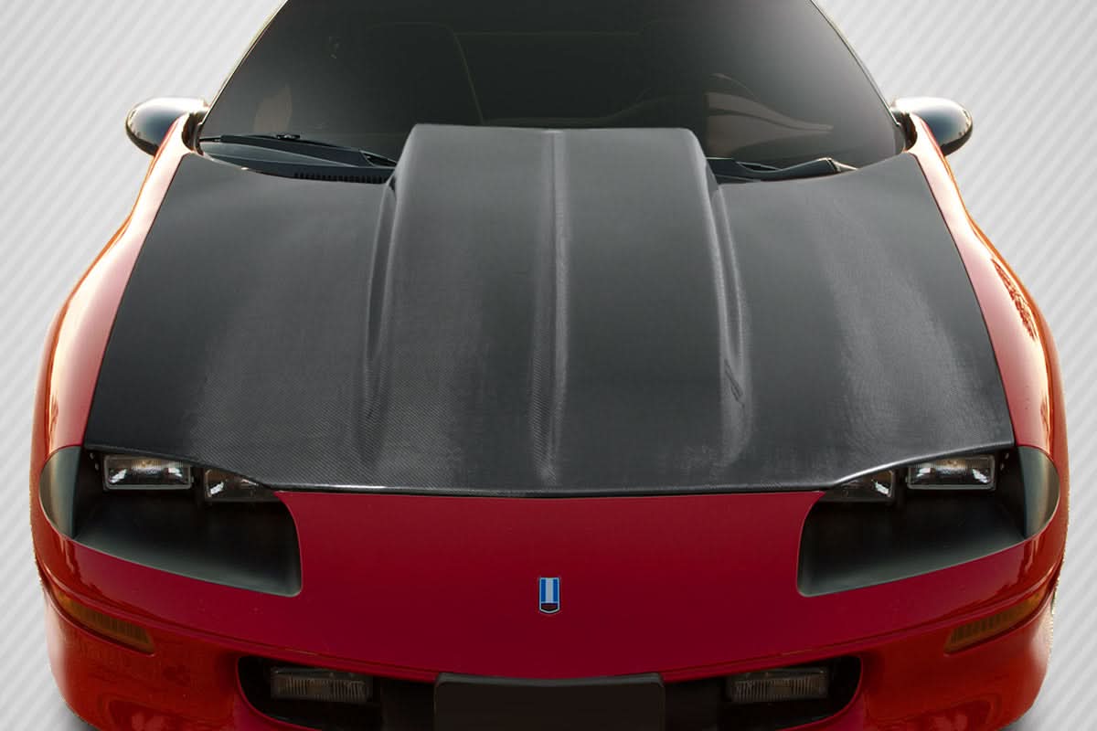 1993-1997 Chevrolet Camaro Cowl Hood - Carbon Fiber