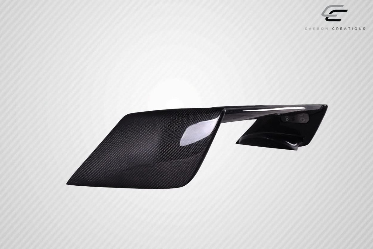 2011-2015 Chevrolet Cruze QTM Style Wing Spoiler - 3 Piece Carbon Fiber