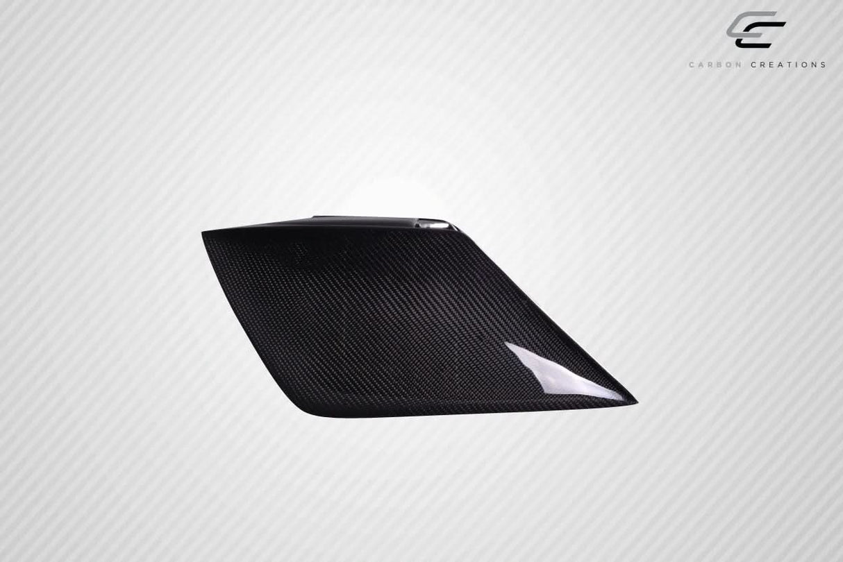 2011-2015 Chevrolet Cruze QTM Style Wing Spoiler - 3 Piece Carbon Fiber