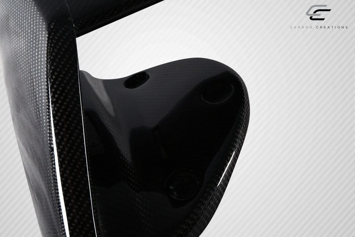 2011-2015 Chevrolet Cruze QTM Style Wing Spoiler - 3 Piece Carbon Fiber