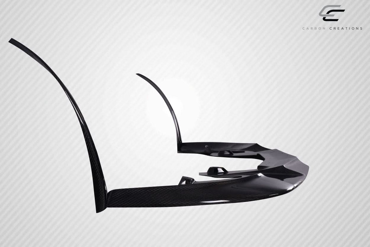 2005-2013 Chevrolet Corvette C6 ZR Style Front Lip Splitter - Carbon Fiber