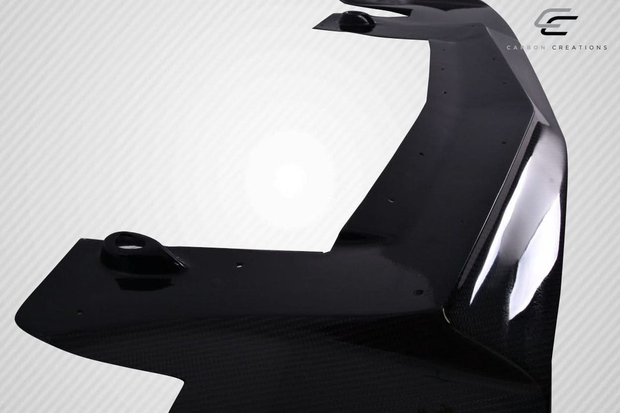 2005-2013 Chevrolet Corvette C6 ZR Style Front Lip Splitter - Carbon Fiber