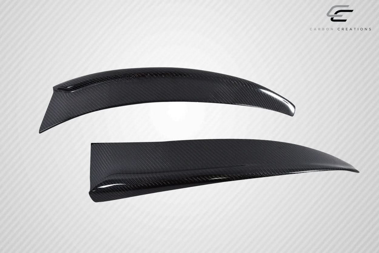 2005-2013 Chevrolet Corvette C6 ZR Style Front Lip Splitter - Carbon Fiber