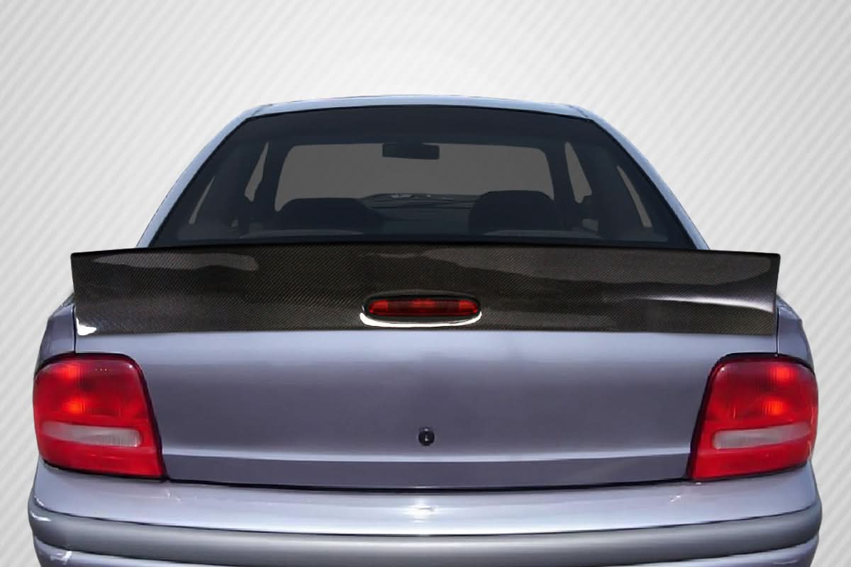 1995-1999 Dodge Neon RBS Style Wing Spoiler - Carbon Fiber