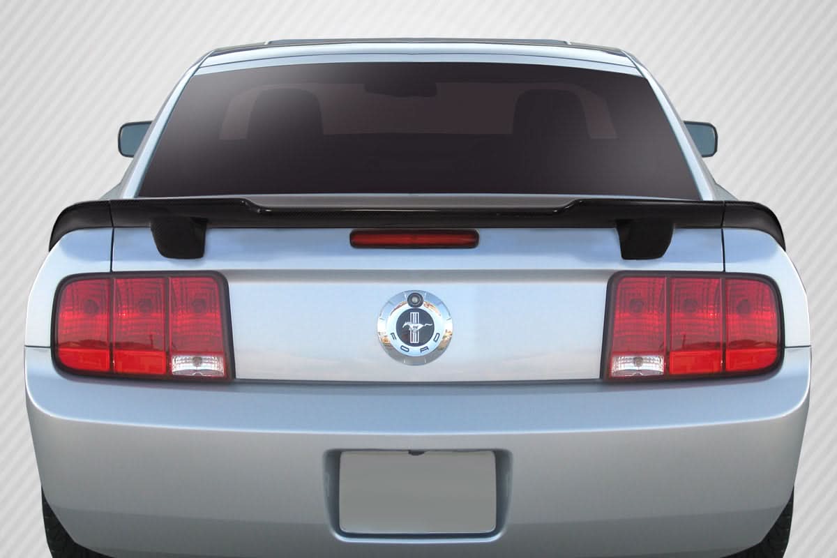 2005-2009 Ford Mustang R-Spec Style Rear Wing Spoiler - Carbon Fiber