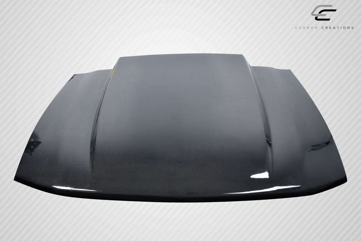 2005-2009 Ford Mustang 2.5 Inch Cowl Hood - Carbon Fiber