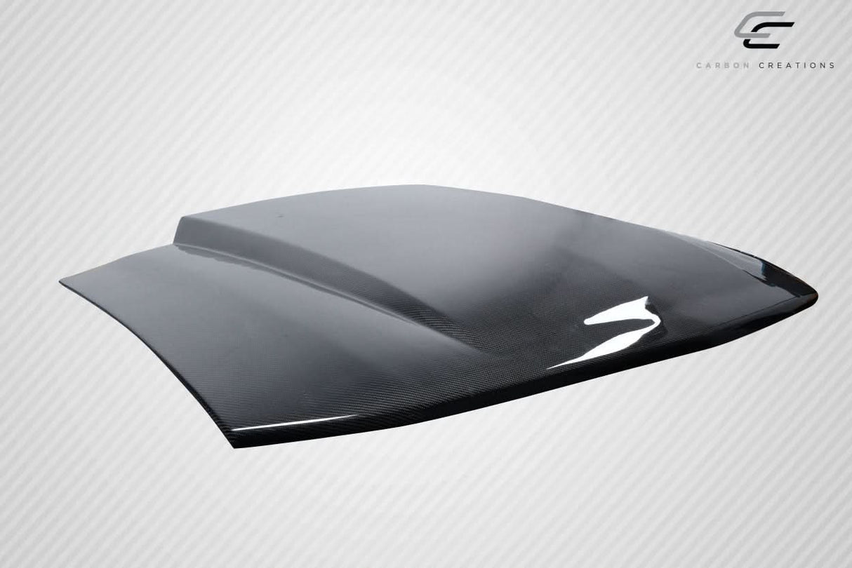 2005-2009 Ford Mustang 2.5 Inch Cowl Hood - Carbon Fiber