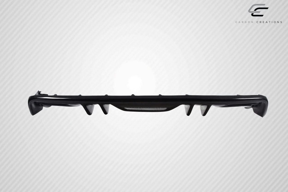 2015-2017 Ford Mustang KT Style Rear Diffuser - Carbon Fiber
