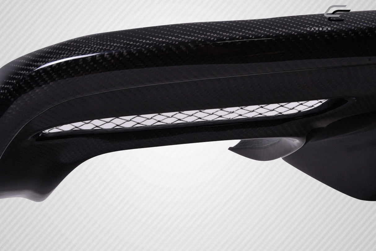2015-2017 Ford Mustang Carbon Creations KT Style Rear Diffuser - 1 Piece