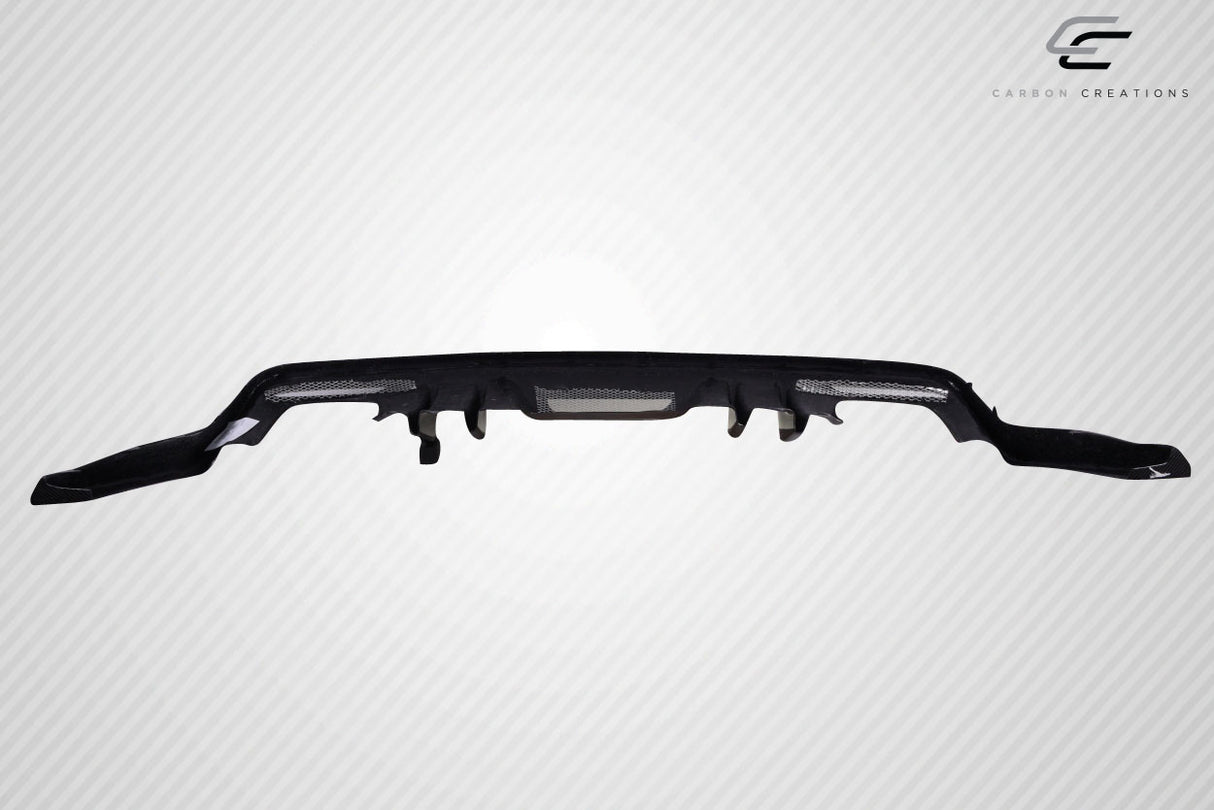 2015-2017 Ford Mustang Carbon Creations KT Style Rear Diffuser - 1 Piece
