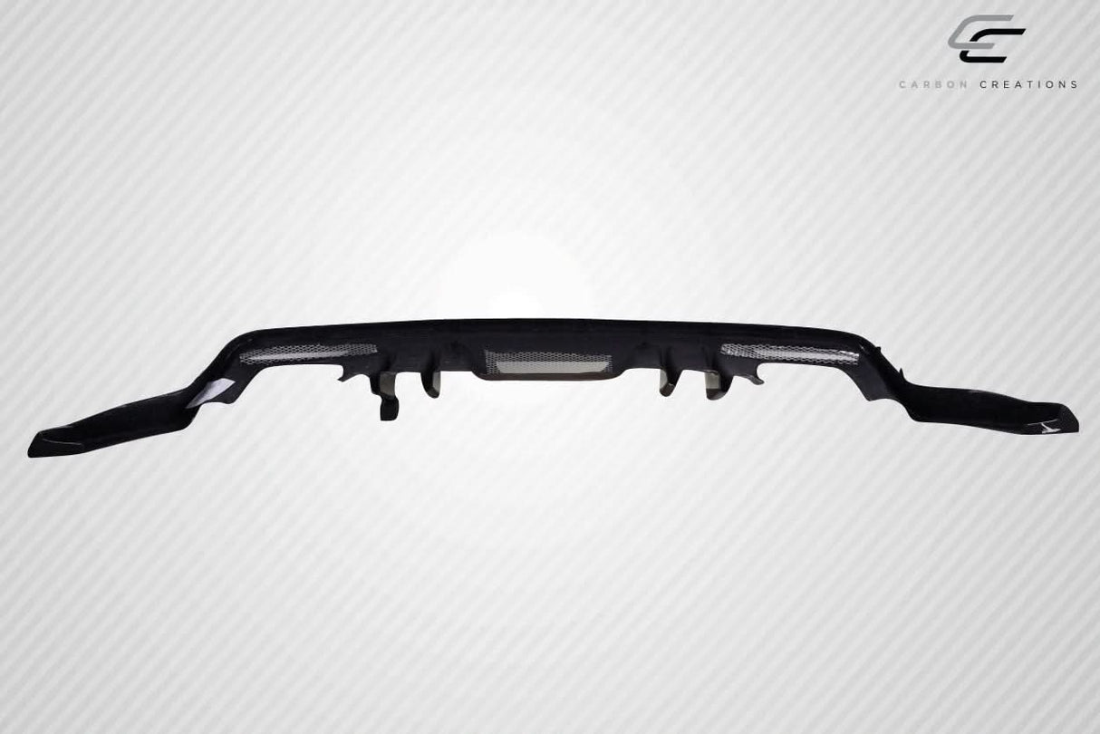 2015-2017 Ford Mustang KT Style Rear Diffuser - Carbon Fiber