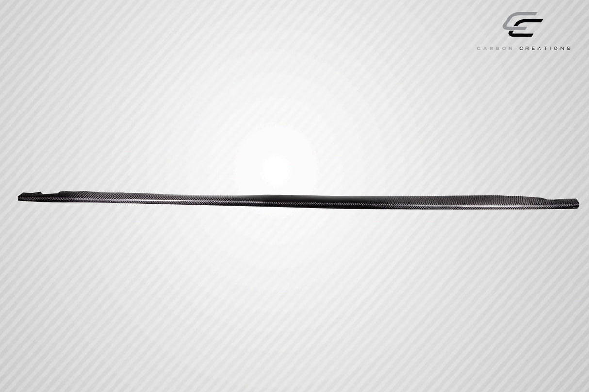 2015-2023 Ford Mustang KT Style Side Skirt Rocker Panels - Carbon