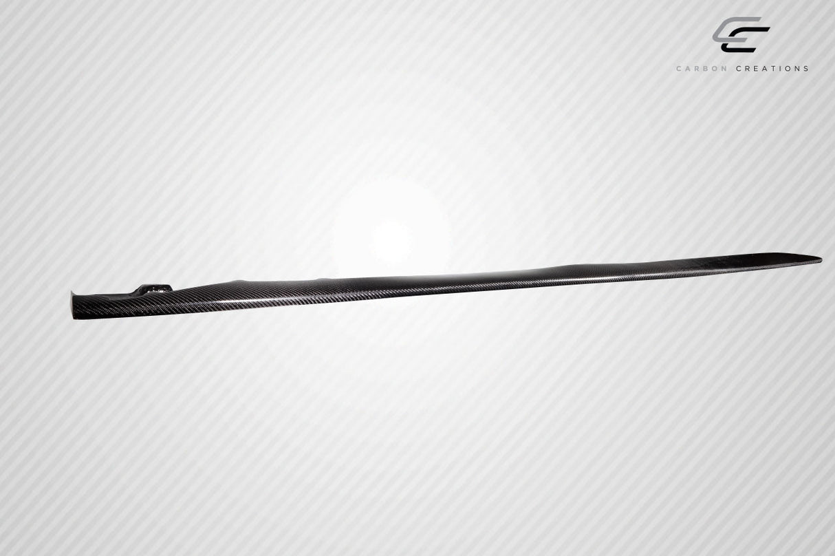 2015-2023 Ford Mustang KT Style Side Skirt Rocker Panels - Carbon