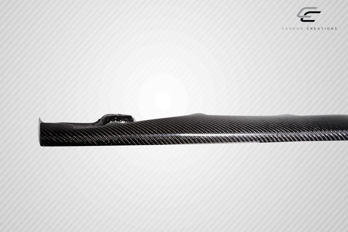 2015-2023 Ford Mustang KT Style Side Skirt Rocker Panels - Carbon