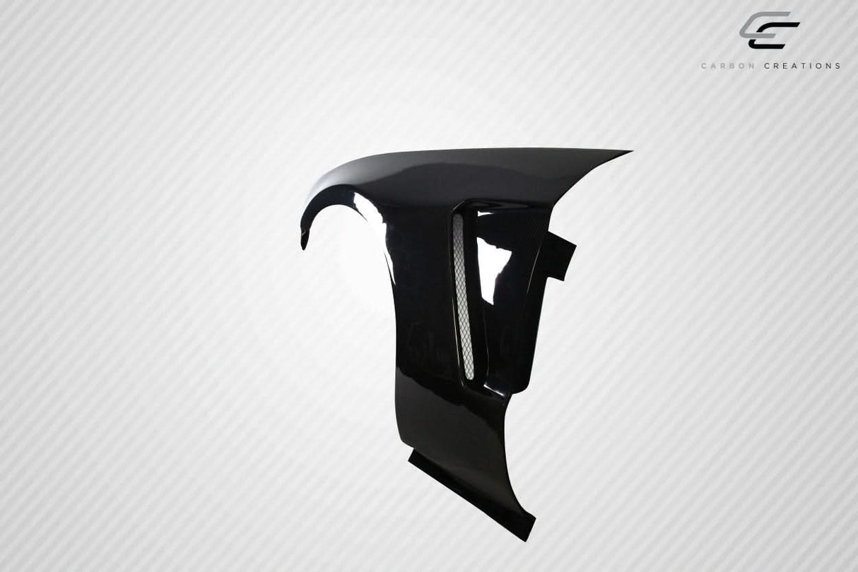 2010-2014 Ford Mustang GT350 V2 Look Front Fenders - Carbon Fiber