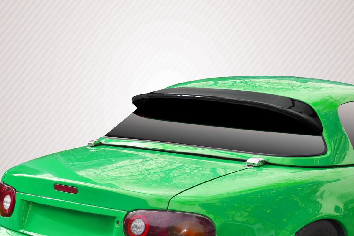 1990-1997 Mazda Miata Demon Style Hard Top Wing Spoiler - Carbon Fiber